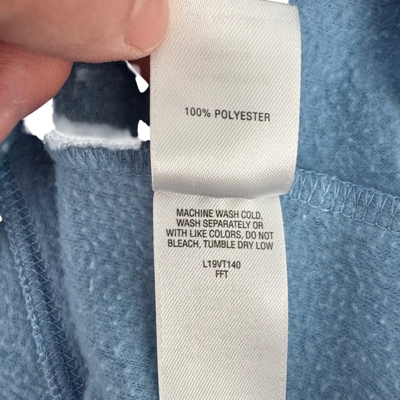 Cabelas Womens Fleece Outdoor Sporty Corpcore Vest Blue Full Zip Pockets Size M - Picture 9 of 13